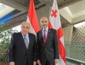 سفير جورجيا يهدى مجموعة من الكتب إلى مكتبة الإسكندرية