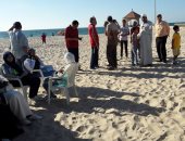 صور.. شاطئ العريش واجهة رسمية للاحتفالات وتنفيذ المبادرات الحكومية والأهلية