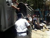 حملات لرفع إشغالات المقاهى بغرب القاهرة ومراجعة تراخيص "الحنطور"