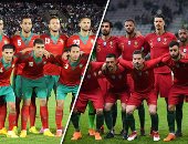 شاهد فى دقيقة.. المغرب يتحدى البرتغال بشعار"لا بديل عن الفوز"