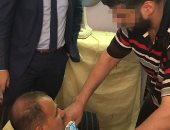 صور.. قاتل زوجته بشبرا الخيمة يمثل أمام النيابة كيفية ارتكابه الجريمة 