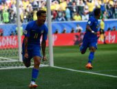 صور.. كوتينيو يحرز هدف البرازيل الأول أمام كوستاريكا فى كأس العالم
