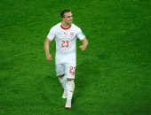 شاكيرى أفضل لاعب فى مباراة سويسرا مع صربيا بكأس العالم 2018