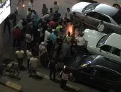 قارئة ترصد إصابة شخصين فى حادث تصام أثناء عبورهما الشارع أول فيصل