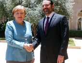 صور.. ميركل تلتقى الحريرى وبرى فى اليوم الثانى من زيارتها إلى لبنان