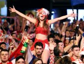 شاهد.. جماهير كرواتيا تحتشد فى زغرب قبل لقاء فرنسا فى نهائى كأس العالم