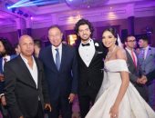 صور.. محمود الخطيب يحضر زفاف عمرو بركات على إبنة إيهاب جلال