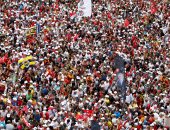 إقبال جماهيرى حاشد لمحرم إنجيه منافس أردوغان بانتخابات الرئاسة التركية.. صور