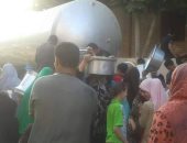 "الحومة" قرية ببنى سويف تعانى من انقطاع وضعف المياه منذ عامين