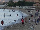 فيديو و صور.. شاطئ الغلابة فى العين السخنة :" مجانا والإقبال كبير"