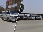 حبس 9 سائقين امتنعوا عن تحميل الركاب بموقف العاشر بمدينة السلام