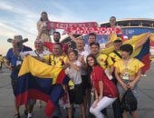 كأس العالم 2018.. كرنفالات جماهير كولومبيا وبولندا قبل اللقاء.. صور