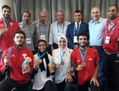 ذهبية و4 فضيات وبرونزية حصيلة ميداليات مصر اليوم فى ألعاب البحر المتوسط 