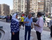 سكرتير عام محافظة القاهرة يتابع أعمال تطوير شارع عباس العقاد بمدينة نصر