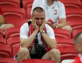 الحزن يخيم على البولنديين بعد وداع كأس العالم 2018.. صور