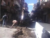 أهالى منطقة أبو سليمان بالإسكندرية يطالبون برصف الشوارع بعد توصيل الغاز