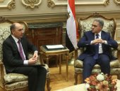 بالصور.. أحمد السجينى يستقبل سفير أوكرانيا بمقر مجلس النواب
