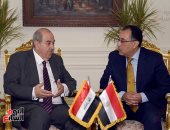 بدء جلسة المباحثات الثنائية بين رئيس الوزراء ونائب رئيس العراق  - صور