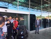 بعثة منتخب مصر تصل القاهرة.. والجماهير "لم يحضر أحد"