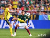 كأس العالم 2018.. المكسيك تتفوق على السويد فى الإحصائيات