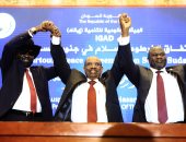 ننشر صور توقيع اتفاق السلام بين الأطراف المتنازعة بجنوب السودان