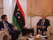 رئيس برلمان ليبيا يبحث مع السفير الإيطالى إجراء انتخابات رئاسية وبرلمانية