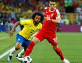 كأس العالم 2018.. تعادل سلبى بين البرازيل وصربيا بعد 25 دقيقة وإصابة مارسيلو