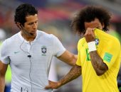 كأس العالم 2018.. تعرف على إصابة مارسيلو فى مباراة البرازيل وصربيا 