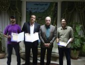 صور.. محافظ جنوب سيناء يُكرم مهندسى المقاولون العرب ومدير الأعمال المدنية 