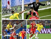 فيديو وصور.. البرازيل تتأهل رسميا لدور الـ 16 بكأس العالم.. ثنائية فى صربيا تقود السيليساو لصدام نارى مع المكسيك فى ثمن النهائى.. سويسرا وجها لوجه أمام السويد.. وباولينيو ودزيمايلى أفضل لاعبين فى الجولة الثالثة