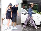 خدى لفة فى دولاب أمل كلونى.. واختارى الأحذية المريحة على طريقتها