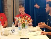 كأس العالم 2018.. بلجيكا تحتفل بعيد ميلاد دى بروين قبل مباراة انجلترا 