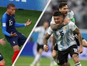 شاهد فى دقيقة.. معركة "تكسير العظام" بين فرنسا والأرجنتين فى كأس العالم
