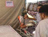 تشييع جثمان شهيد فلسطينى قتل برصاص جيش الاحتلال الإسرائيلى فى غزة