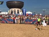 فيديو.. عرائس روسيات يلعبن كرة القدم بالتزامن مع مباراة فرنسا والأرجنين