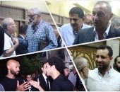 نجوم الرياضة فى عزاء الكابتن عبد الرحيم محمد