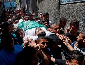 تشييع جنازة الشهيد الفلسطينى محمد الحمايدة بعد مقتله بنيران الاحتلال - صور