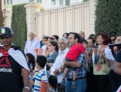 صور.. الجالية المصرية فى قبرص تحتفل بثورة 30 يونيو أمام السفارة