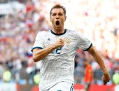 كأس العالم 2018.. دزيوبا يسجل أول أهداف روسيا ضد اسبانيا