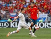 كأس العالم 2018.. التعادل الايجابى قائم بين إسبانيا وروسيا بعد 65 دقيقة