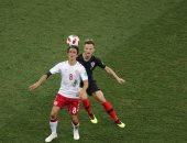 كرواتيا ضد الدنمارك.. التعادل الإيجابى يفرض نفسه على اللقاء بعد 60 دقيقة