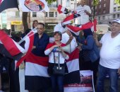 الجالية المصرية بلندن تحتفل بثورة ٣٠ يونيو