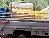 ضبط سيارة محملة بـ 1000 كيلو زيت طعام مجهول المصدر فى الإبراهيمية