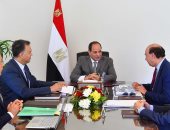 السيسى يستعرض ملامح الخطة الاستراتيجية لتطوير شبكة لوجستيات النقل فى مصر
