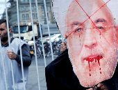 مظاهرات فى سويسرا اعتراضا على زيارة روحانى