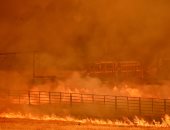 صور.. إجلاء مئات السكان مع اتساع رقعة حرائق الغابات فى كاليفورنيا