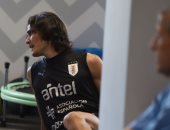 كأس العالم 2018.. كافانى يظهر فى الجيم ويقترب من المشاركة أمام فرنسا