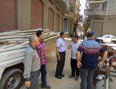 حملة مكبرة لتطوير مداخل ومخارج مدينة دسوق بكفر الشيخ 
