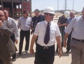 صور .. رئيس جامعة العريش يتفقد الأعمال الإنشائية الجديدة