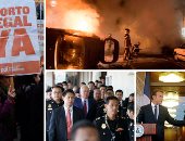 صور.. العالم هذا الصباح.. مظاهرات مؤيدة وأخرى معارضة لقانون الإجهاض بالأرجنتين.. ماليزيا تتهم نجيب عبدالرازق بخيانة الأمانة.. ماكرون يصل نيجيريا ويلتقى نظيره محمد بخارى..وأعمال عنف بفرنسا بعد قتل شاب برصاص شرطى